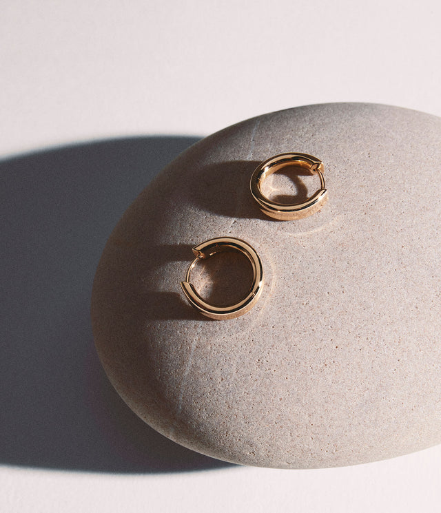 Liquid Hoop Earrings by Stephen Einhorn